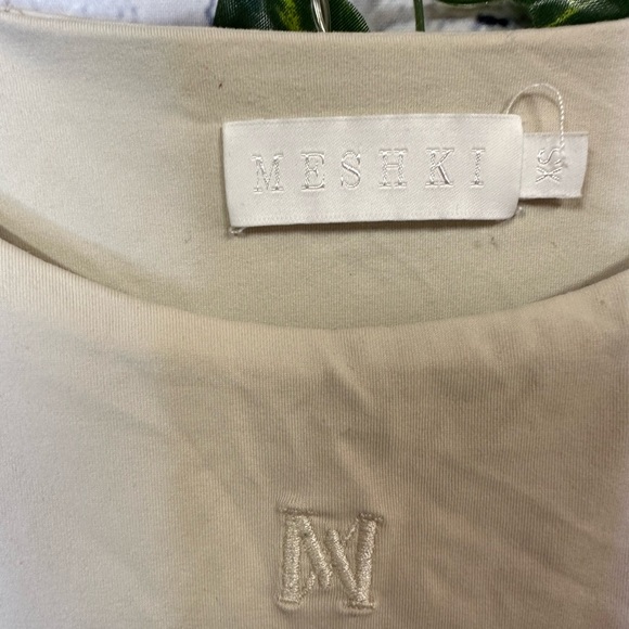 MESHKI XS BODY SUIT. Thick fabric TAN - Picture 3 of 3